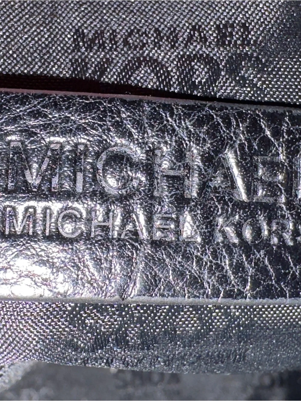 Michael Kors Black Dome Satchel with MK Medallion